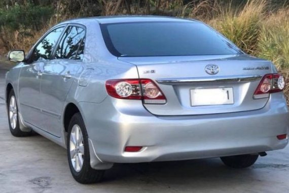 2012 Toyota Corolla Altis Silver For Sale 
