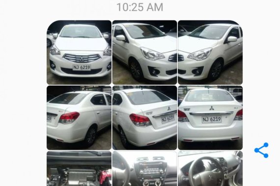 2015 Mitsubishi Mirage G4 Glx White For Sale 