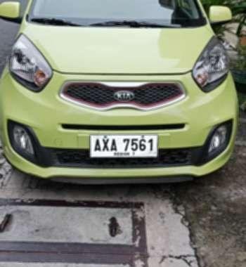 Kia Picanto 2015 Green For Sale 