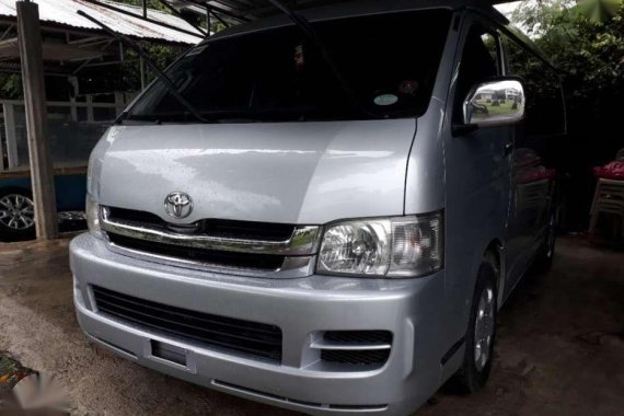 2010 toyota hiace gl grandia silver for sale 