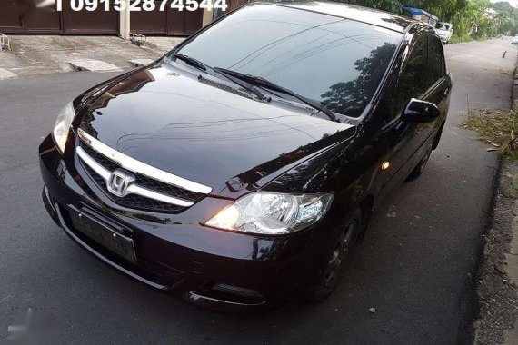 honda city AT 2007 1.3 Black For Sale 