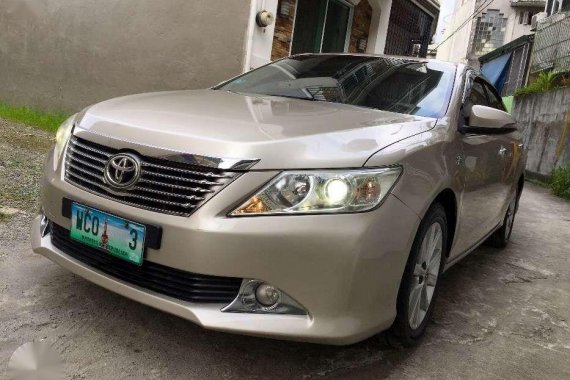 2013 Toyota Camry G AT Beige For Sale 
