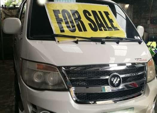 2013 foton view Limited for sale