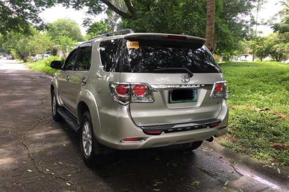 2014 Toyota Fortuner G Diesel Automatic for sale