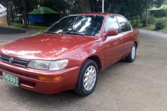 Toyota corolla gli1993 model for sale