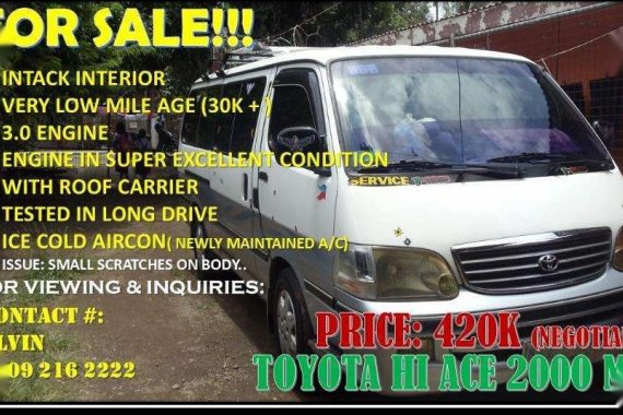 Toyota Grandia 2000 for sale