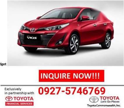 Brand new Toyota Vios 1.3 E Automatic 2018 71K all in dp