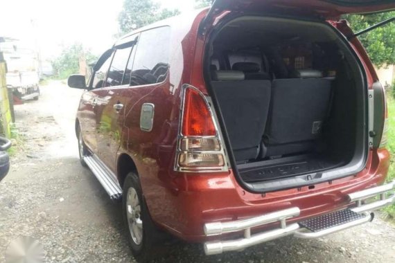 Toyota Innova J 2008 Red For Sale 