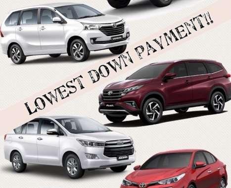 2018 Toyota Innova Lowest Down Payment and Discount for Cash Bank PO