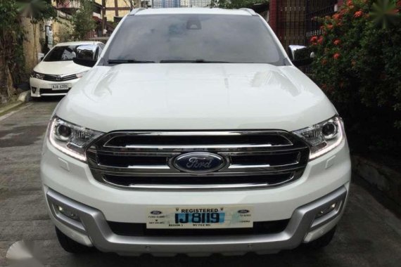 2016 Ford Everest 3.2 Titanium sunroof 4x4 