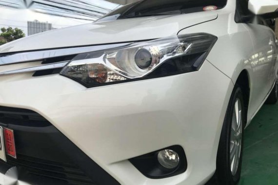 2015 Toyota Vios 1.5 G Pearl White FOR SALE