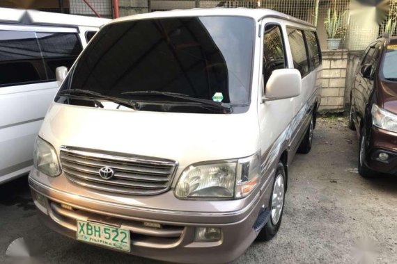 Toyota Hi ace Suoer grandia 2002 FOR SALE