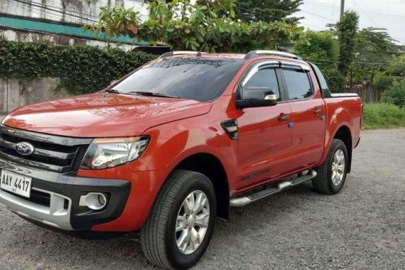 Ford Ranger Wildtrak 4x2 automatic 2014 model
