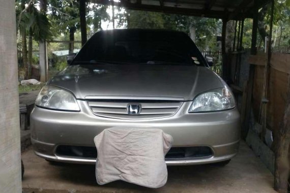 Honda Civic dimension 2001 AT registered