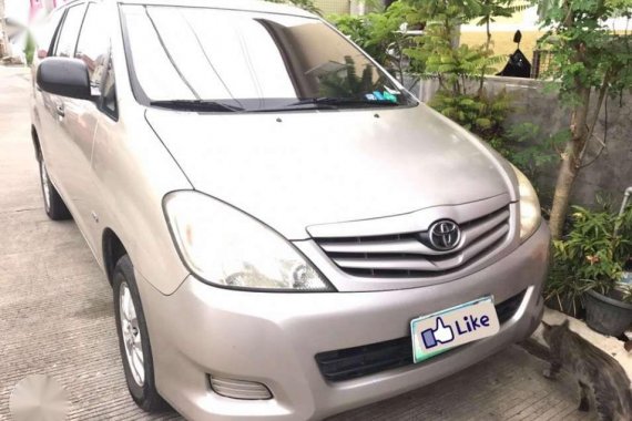 Toyota Innova E 2010 model manual transmission