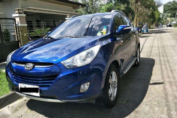 2014 Hyundai Tucson Theta II SUV Unique Blue Color
