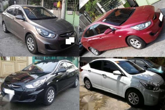 Hyundai Accent 2016 2017 Grab registered 