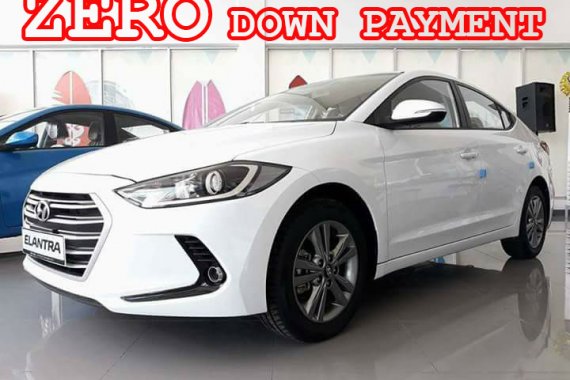 Hyundai Elantra 1.6 ZERO Down Payment! 2018