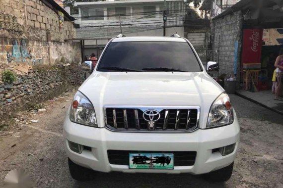 RUSH!!! 2005 Toyota LC Prado Pearl white