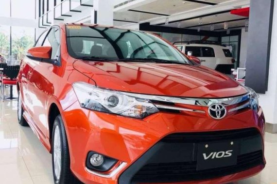 Toyota Vios 2018 Automatic Orange Metallic