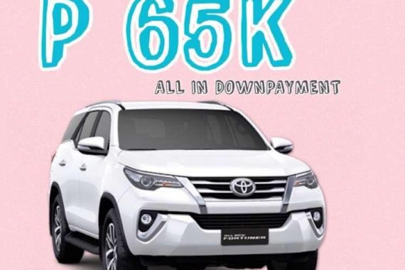 Toyota Fortuner G AT 65K 2018 FOR SALE