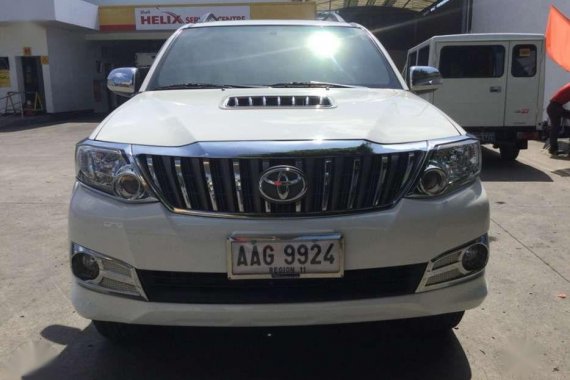TOYOTA FORTUNER G 2014 Matic