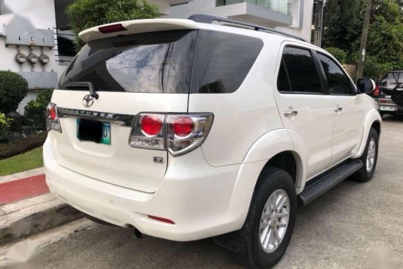 2013 Toyota Fortuner AT G Casa maintained