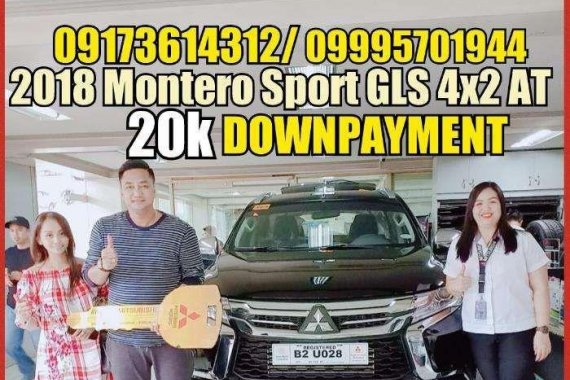 2018 Mitsubishi Montero Sport GLS 20k DP Zero DP 