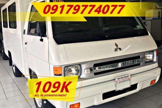 109K ALL IN DP 2018 Mitsubishi L300 FB Exceed Dual AC