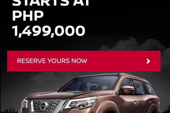 2018 NISSAN TERRA FOR SALE