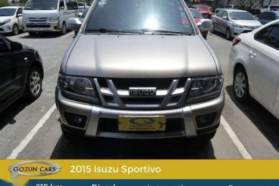 2015 Isuzu Sportivo Automatic P848,000