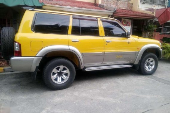 2001 Nissan Patrol Yellow Orig Color Ltd Edition
