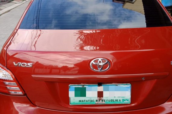 Toyota Vios 1.3J 2012 Red For Sale 