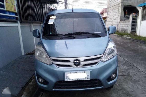 Foton Gratour 2017 Van Blue For Sale 