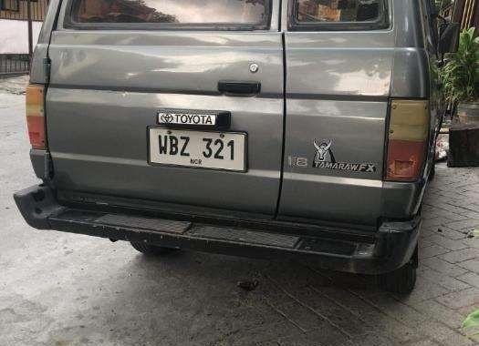 Toyota Tamaraw 1998 Model Manual Transmission