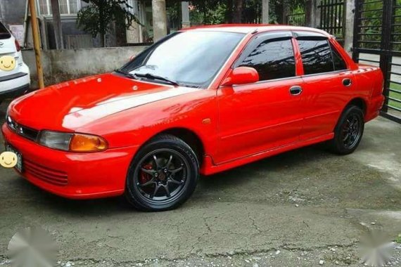 Mitsubishi Lancer Glxi 1995 Red For Sale 