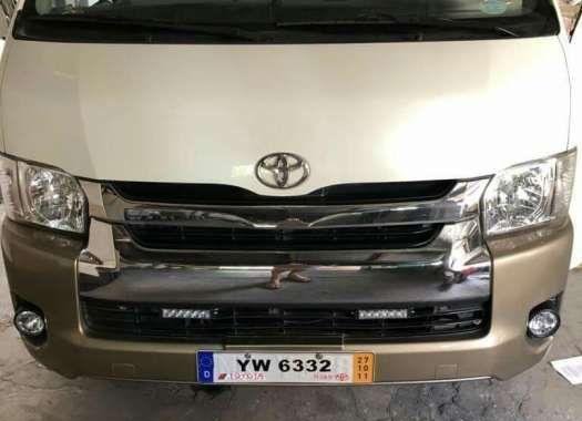 2016 Toyota Hi ace grandia gl MT FOR SALE