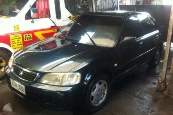 Honda City Z Model 2002 Green For Sale 