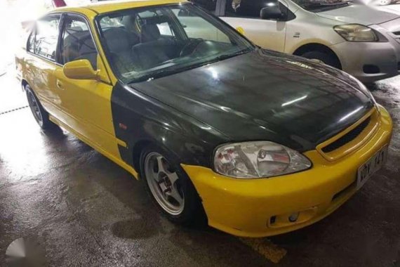 Honda Civic 1999 VTi Yellow For Sale 