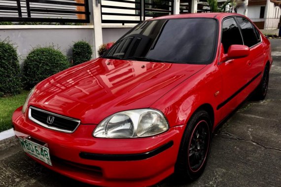 Honda Civic Vtec 1997 Red Sedan For Sale 