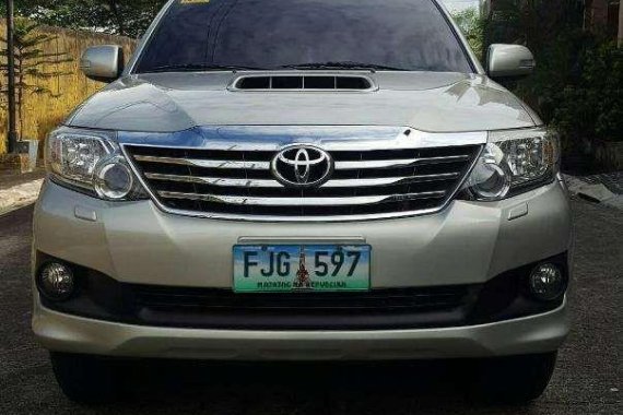 2013 Toyota Fortuner G Automatic FOR SALE