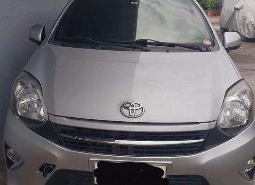 Toyota Wigo G AT 2015 silver metallic