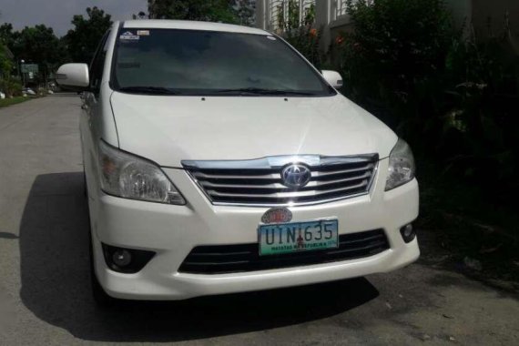 2012 Toyota Innova V FOR SALE