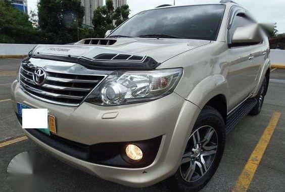 2013 Toyota Fortuner G Diesel AT 