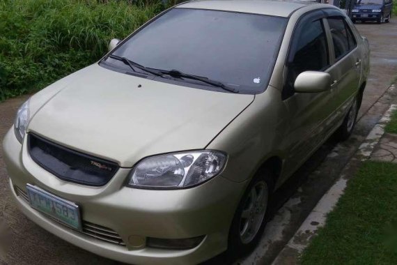 Toyota Vios 1.5 G variant 2004 Manual transmission