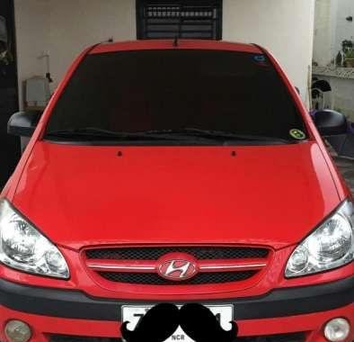 Hyundai Getz 1.1 2006 Red For Sale 