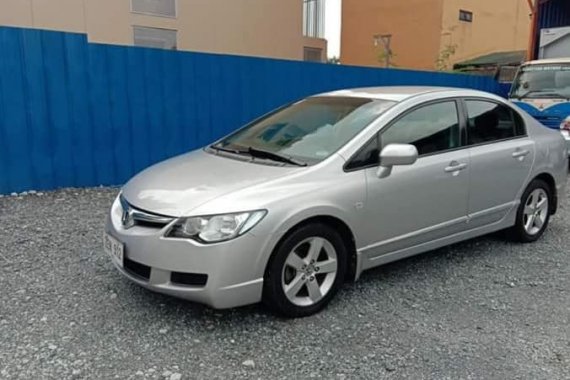 Honda Civic 2007 Silver For Sale 