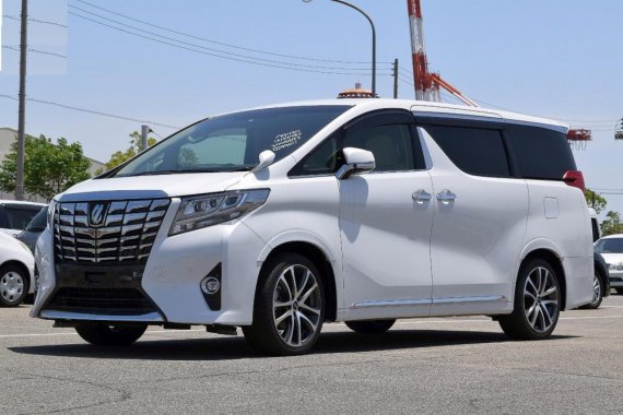 Toyota Alphard 2015 White Van For Sale 