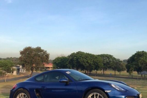 2014 Porsche Cayman Blue For Sale 