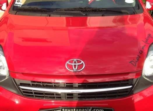 Toyota Wigo E 2017 M/T (RED) FOR SALE